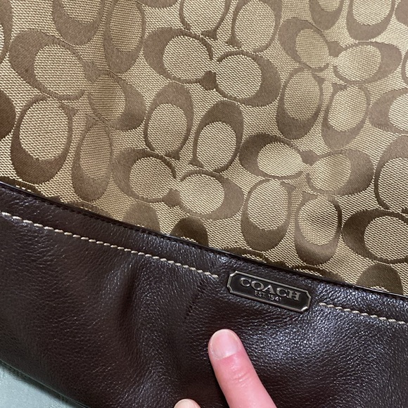 Coach signature bag purse large - Picture 13 of 14